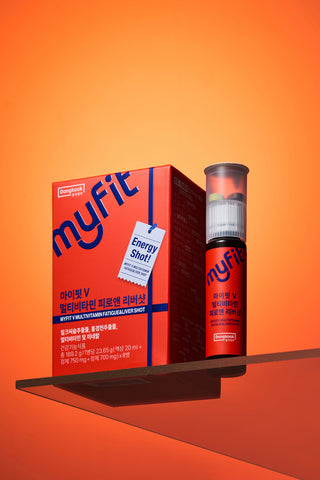 DongKook MyFit V Multi-Vitamin Fatigue & Liver Shot Drinkable Milk Thistle 8-count (2 Pack)