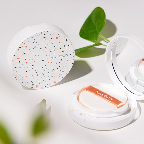 Tonefitsun Vegan Sun Cushion 12g + Refill 12g
