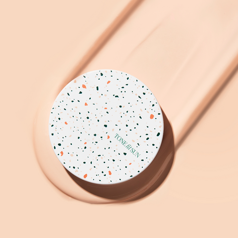 Tonefitsun Vegan Sun Cushion Main 12g + 2 Refills (12g each)