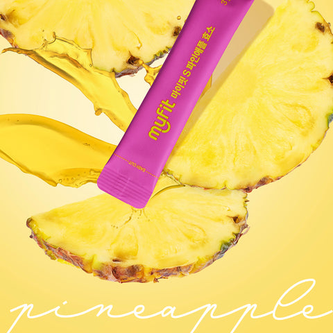 DongKook MyFit S Pineapple Enzyme Stick (Bromelain) 3g x 30 sachets (3 Pack) (3 months)