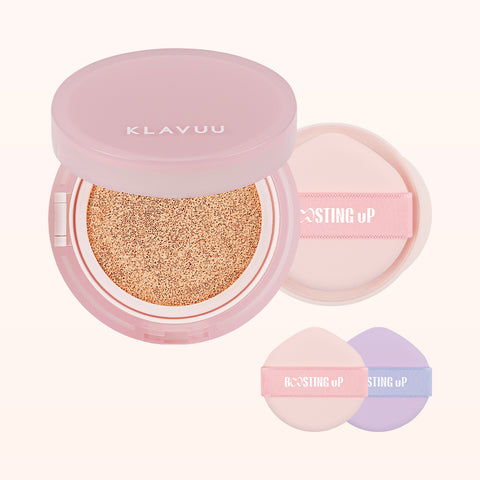 KLAVUU Actress Backstage Boosting Glow Cushion 12g (Main + Refill)