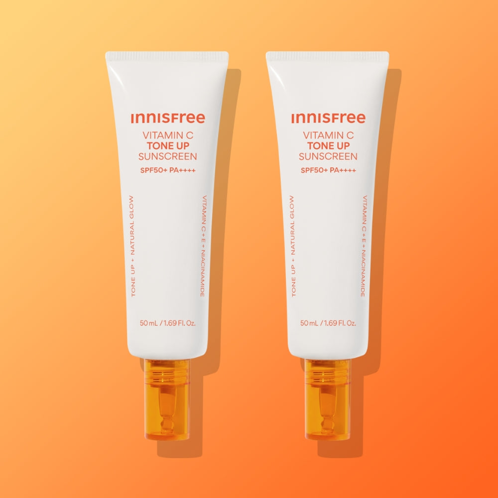 Innisfree Vitamin C Tone-Up Sunscreen 50ml (2 Pack)
