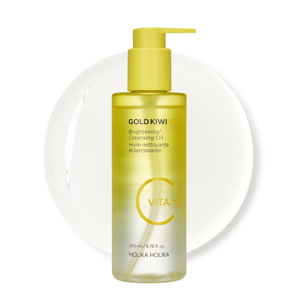 Holika Holika Gold Kiwi Vita C Plus Brightening Pore Care Deep Cleansing Oil 200ml