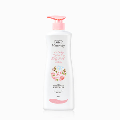 Leivy London Rose Body Wash 1150ml + Body Lotion 750ml 2-Piece Set