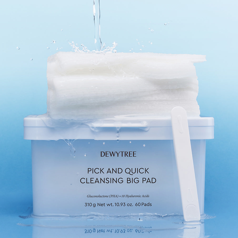 Dewytree Pick & Quick Tear-Off Cleansing Big Pads (60 sheets)