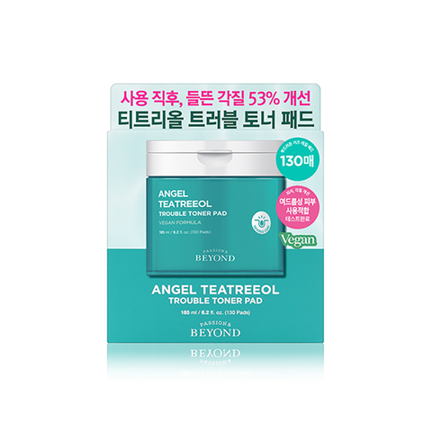 BEYOND Angel Tea Treeol Trouble Toner Pads 130 pads (185ml)