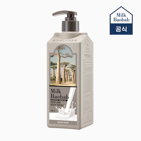 Milk Baobab Perfume Body Wash White Soap, 500ml