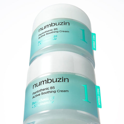 numbuzin No.1 Pantothenic B5 Active Soothing Cream 80ml Double Pack