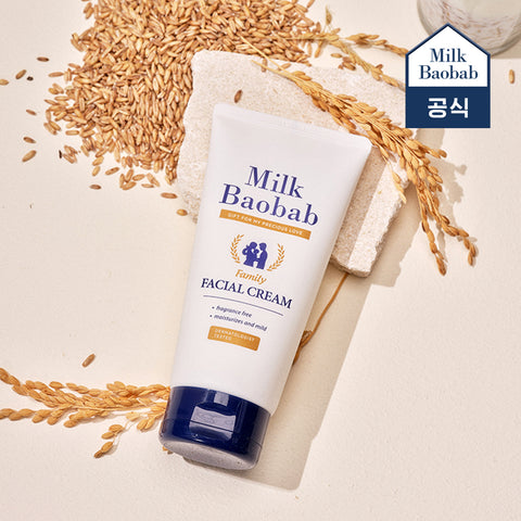 Milk Baobab Family Facial Cream Unscented 160g