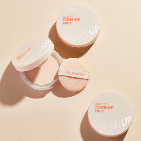 I'M MEME Skin Fit Tone-Up Sun Base + Pact 2-Piece Set