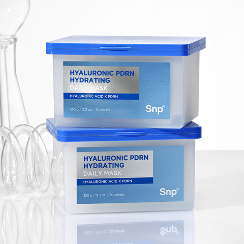 SNP Hyaluronic Acid PDRN Daily Hydrating Mask Pack 30 Sheets