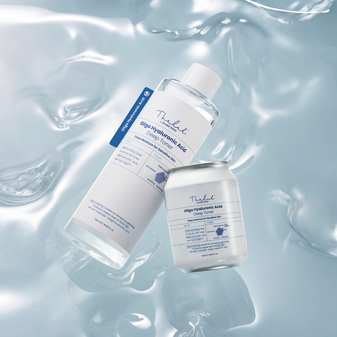 THE LAB by blanc doux Oligo Hyaluronic Low-Molecular Deep Toner 500ml + Refill 238ml