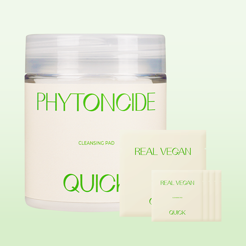 KLAVUU Phytoncide Quick Cleansing Pads, 100 Sheets