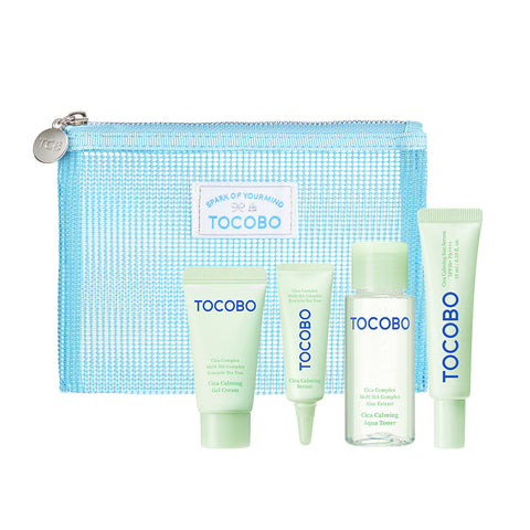 Tocobo Cica Calming Travel Kit (4-piece Set)