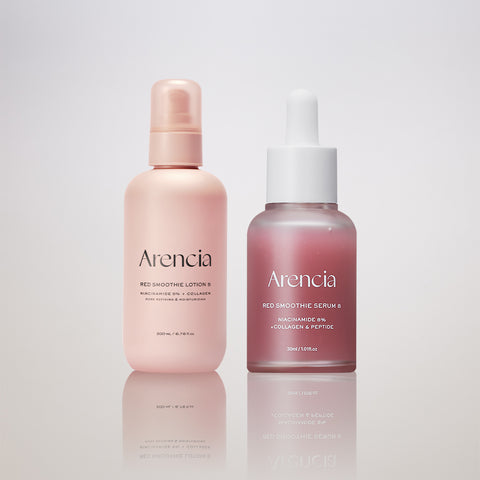 Arencia Red Smoothie Lotion 5 200ml + Serum 8 30ml (2-Piece Set)
