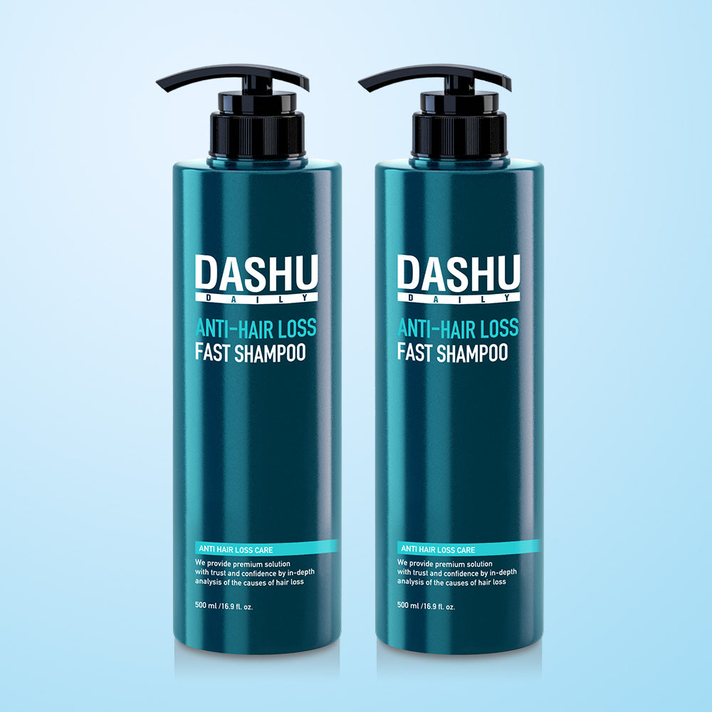 Dashu Daily Fast Protein Herbal Scalp Shampoo 500ml (2 Pack)