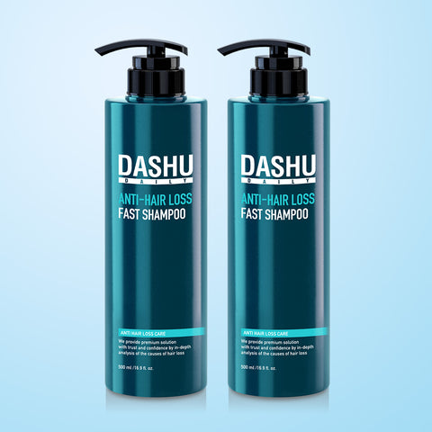 Dashu Daily Fast Protein Herbal Scalp Shampoo 500ml (2 Pack)