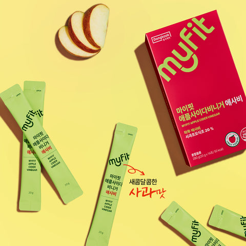 DongKook MyFit Organic Apple Cider Vinegar 6 Boxes (84 Sachets)