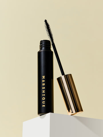 Marshique Enriched Day & Night Vegan Eyelash Serum Set (Black Tint + Clear) 7.5 ml