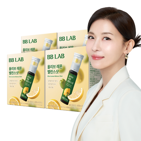 Nutrione BB Lab Olive Lemon Balance Shot (7 sachets) (4 Pack)