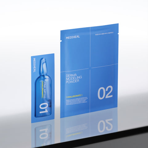 Mediheal Derma Modeling Pack [Hyaluronic Deep Moisture] (Ampoule 10EA / Powder 300g)