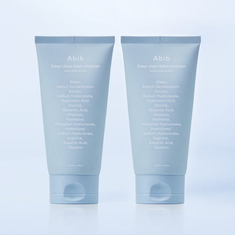 Abib Deep Clean Foam Cleanser 150ml (2 Pack)