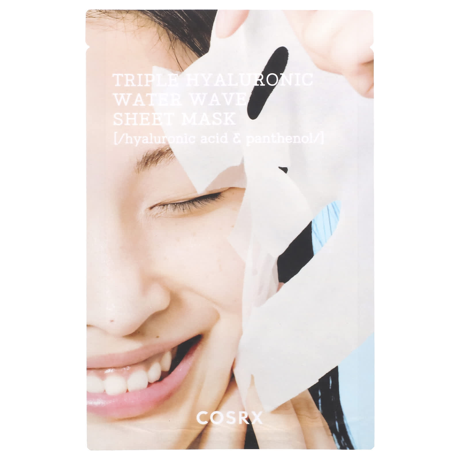 Soonsu Beauty Triple Hyaluronic Water Wave Beauty Sheet Mask 1 Sheet side view