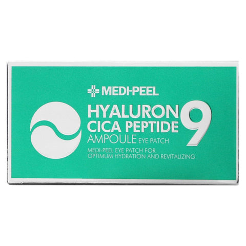 Soonsu Beauty Hyaluron Cica Peptide 9 Ampoule Eye Patch 60 Patches texture close-up