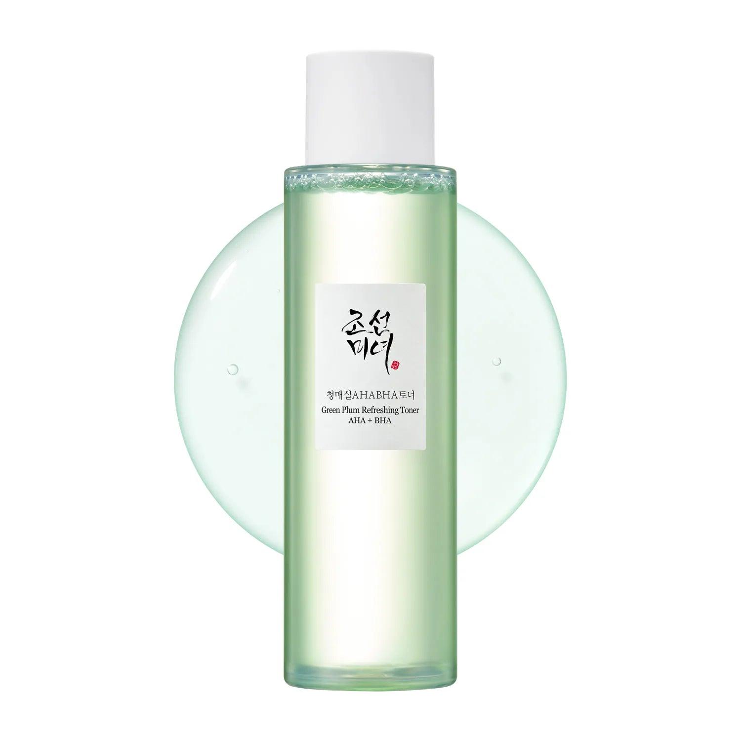 Soonsu Beauty Green Plum Refreshing Toner:AHA+BHA front view