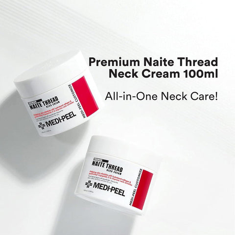 Soonsu Beauty Premium Collagen Naite Thread Neck Cream 2.0 packaging design