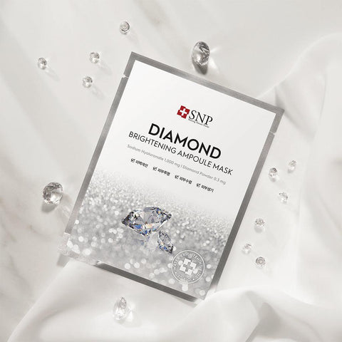 Soonsu Beauty Diamond Shining Moisture Ampoule Mask application use
