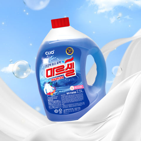Clio Marcel Aroma Liquid Laundry Detergent 2.5L x 4 (Top & Drum Compatible)