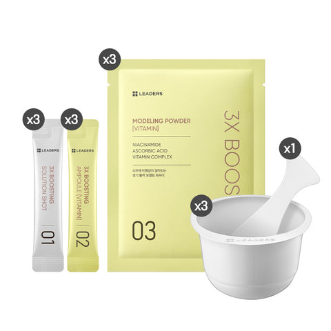 Leaders 3X Boosting Modeling Mask (Vitamin) - 3 Uses
