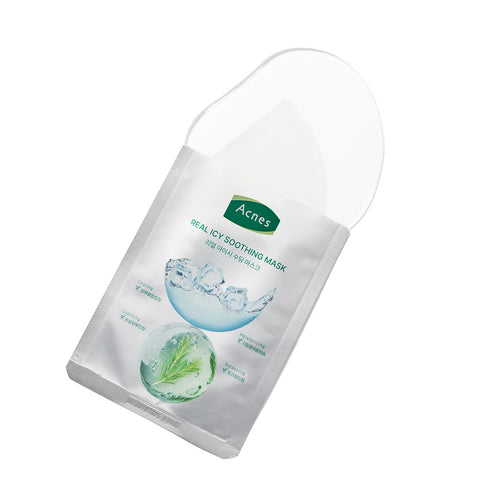 Acnes Real Icy Soothing Mask 10 Sheets