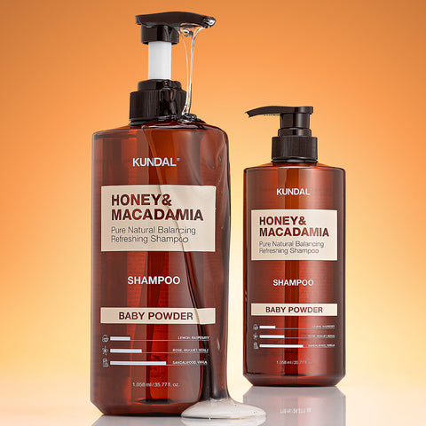 Kundal Honey & Macadamia Nature Shampoo 1058ml (2 Pack, Blanc)