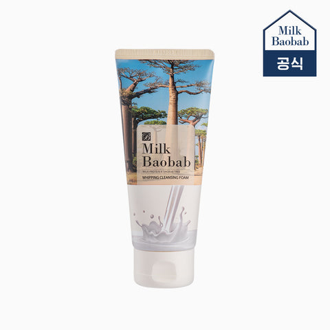 Milk Baobab Whipping Cleansing Foam 120ml (3-Pack)
