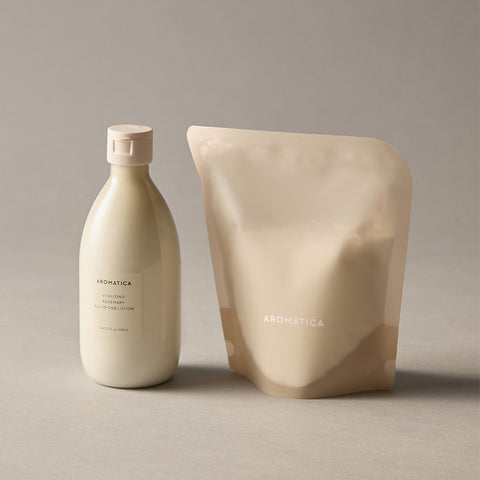 Aromatica Vitalizing Rosemary All-in-One Lotion 300ml (Refill)