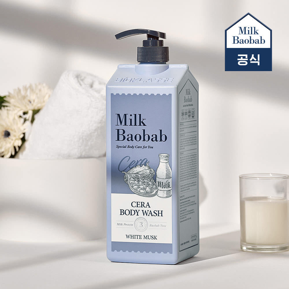 Milk Baobab Cera Body Wash White Musk 1.2L