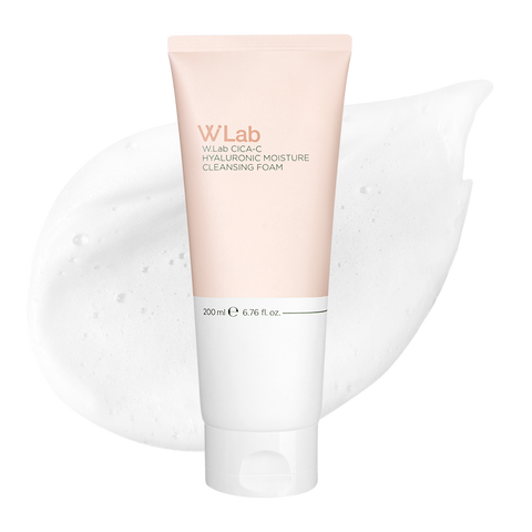 W.Lab Cica-C Hyaluronic Acid Moisture Deep Cleansing Foam 200ml
