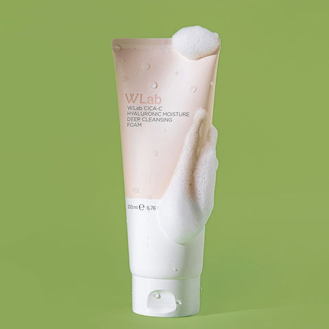 W.Lab Cica-C Hyaluronic Acid Moisture Deep Cleansing Foam 200ml