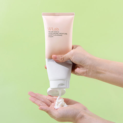 W.Lab Cica-C Hyaluronic Acid Moisture Deep Cleansing Foam 200ml