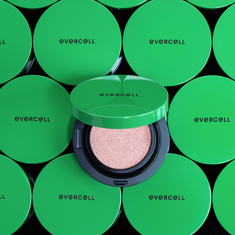 Evercell Cell Youth Perfect Blemish Cover Cushion Limited Set (Limited Pouch + 14g + Refill 14g)