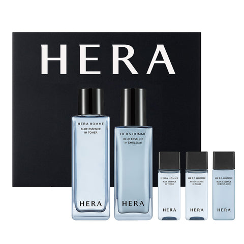 HERA Homme Blue 2-Piece Set (Emulsion 110ml + Toner 125ml)