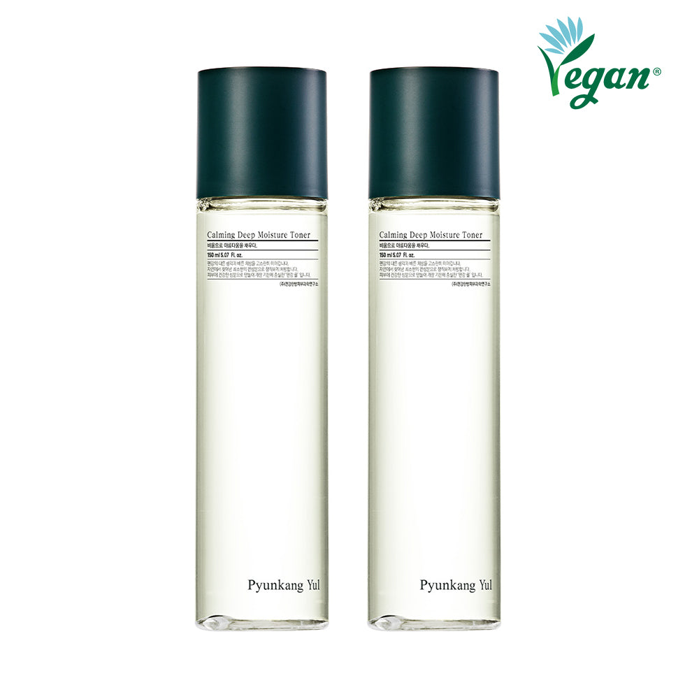 Pyunkang Yul Low-pH Gentle Vegan Soothing Hydrating Toner 150ml (2 Pack)