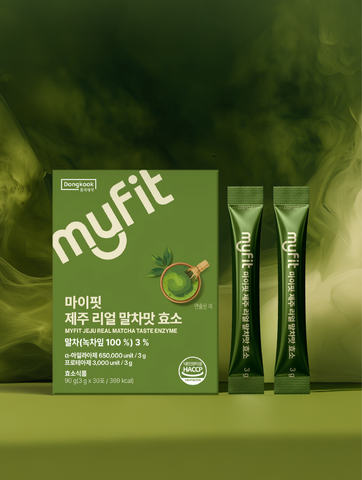 DongKook MyFit Jeju Real Matcha Latte Enzyme Stick 3 g x 30 (90 g) 8-pack