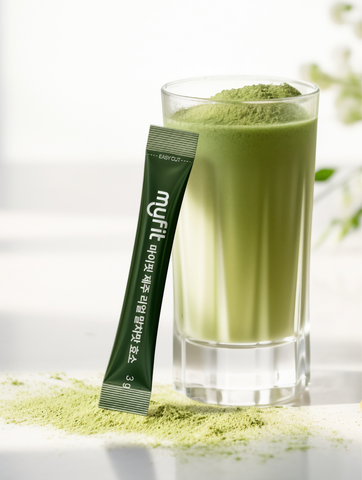 DongKook MyFit Jeju Real Matcha Latte Enzyme Stick 3 g x 30 (90 g) 8-pack