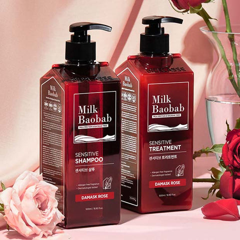 Milk Baobab Sensitive Shampoo + Treatment Baby Powder 500 ml