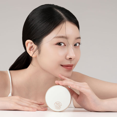 Beaudiani Mesh Glow Up Cushion Set Luminous Cushion SPF50+ 12g + pH-Balanced Cleansing Pads 50 pcs