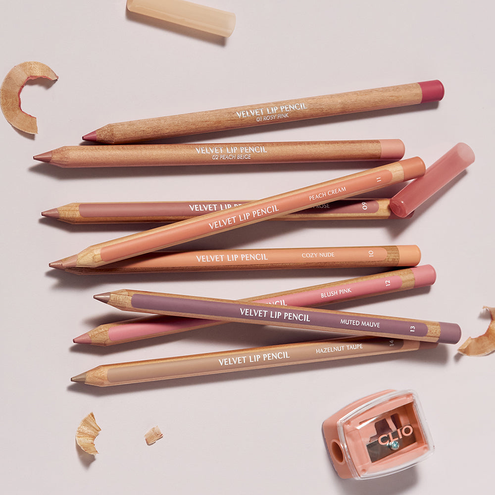 Clio Velvet Lip Pencil Set (1.45g)