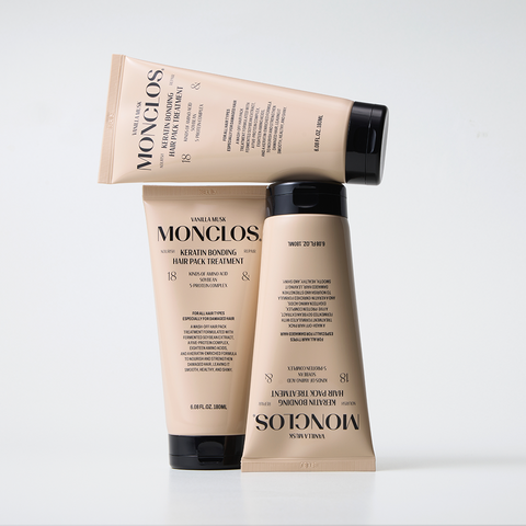 Monclos Keratin Bonding Hair Pack Treatment 180ml